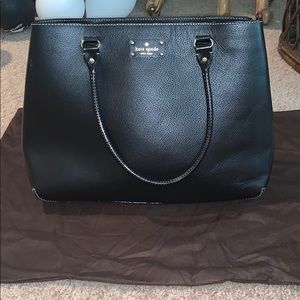 Kate spade large black purse